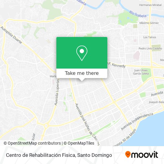 Centro de Rehabilitación Fisica map