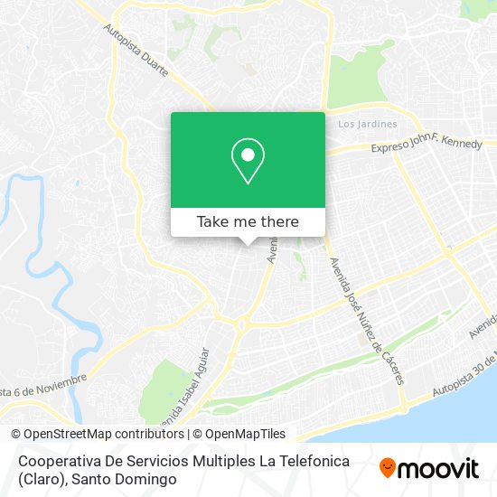 Cooperativa De Servicios Multiples La Telefonica (Claro) map