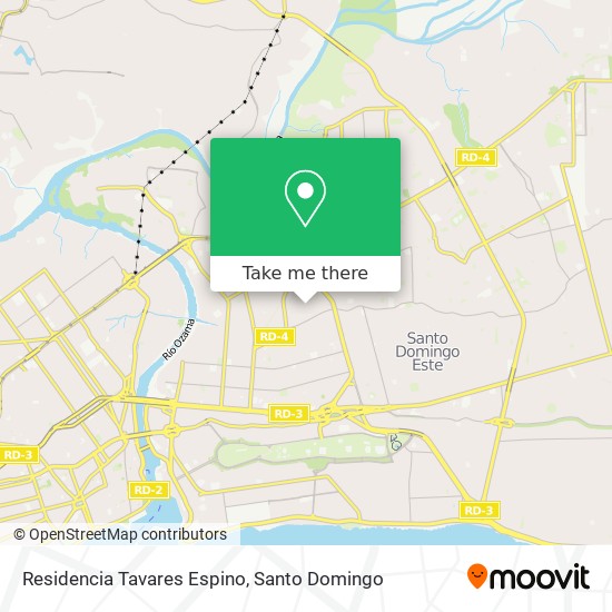 Residencia Tavares Espino map