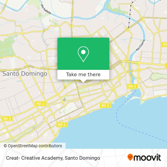 Creat- Creative Academy map
