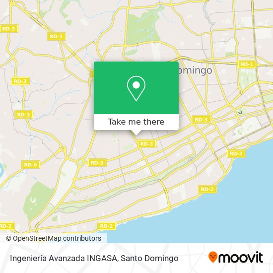 Ingeniería Avanzada INGASA map