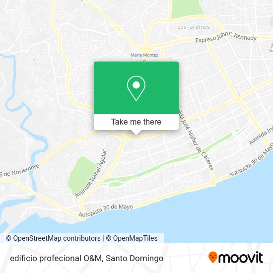 edificio profecional O&M map