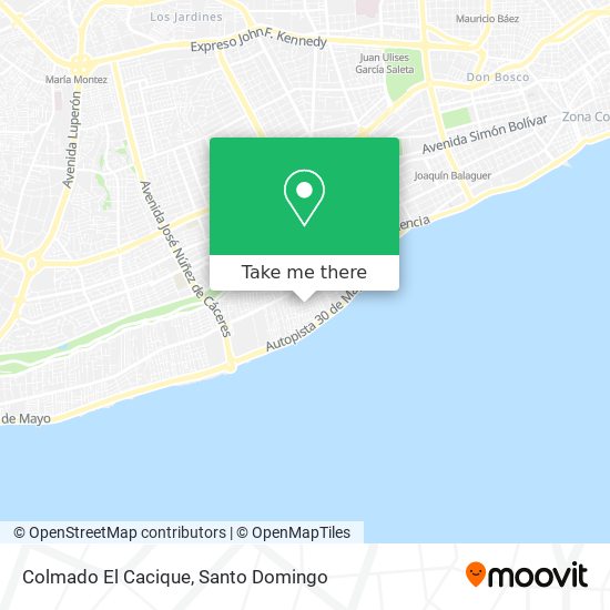 Colmado El Cacique map