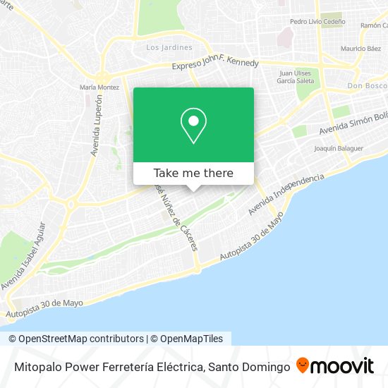 Mitopalo Power Ferretería Eléctrica map