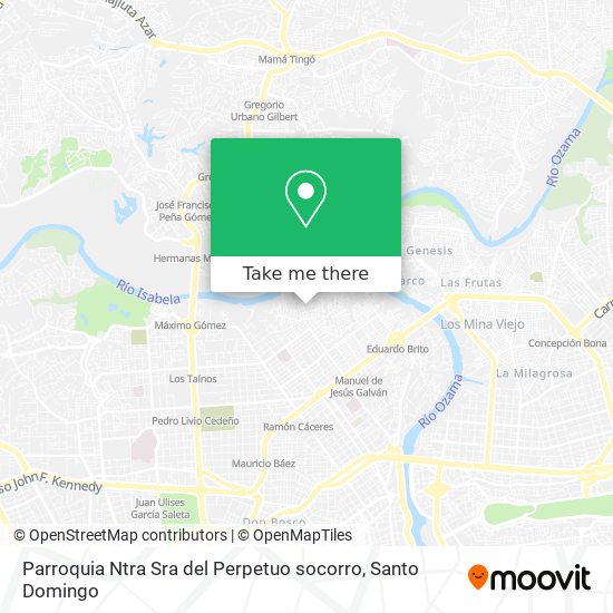 Parroquia Ntra Sra del Perpetuo socorro map