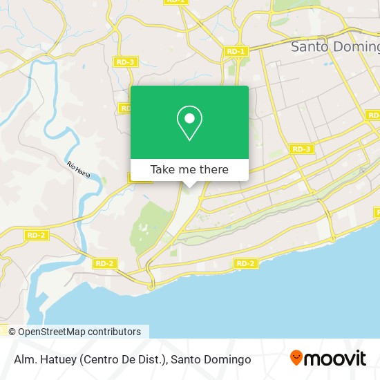 Alm. Hatuey (Centro De Dist.) map