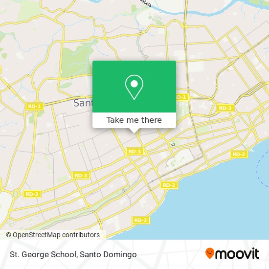 St. George School map