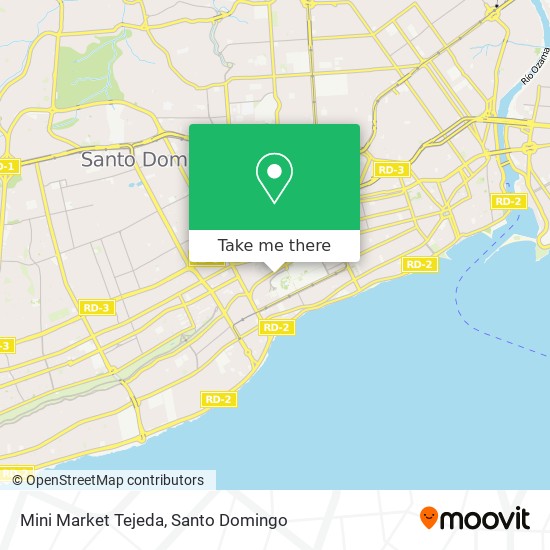 Mini Market Tejeda map