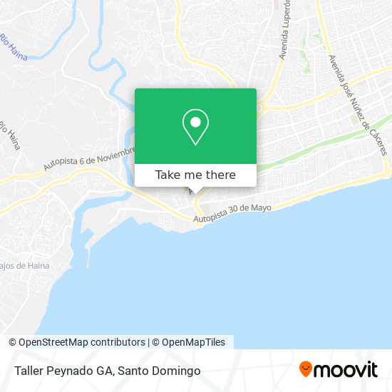 Mapa de Taller Peynado GA