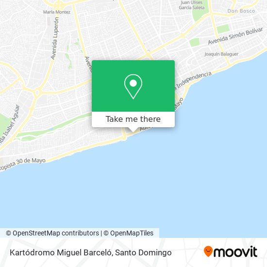 Kartódromo Miguel Barceló map