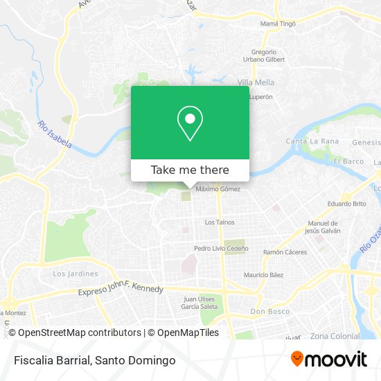 Mapa de Fiscalia Barrial