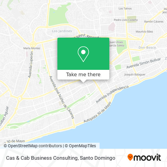 Cas & Cab Business Consulting map