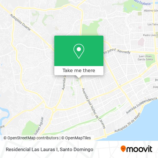 Residencial Las Lauras I map