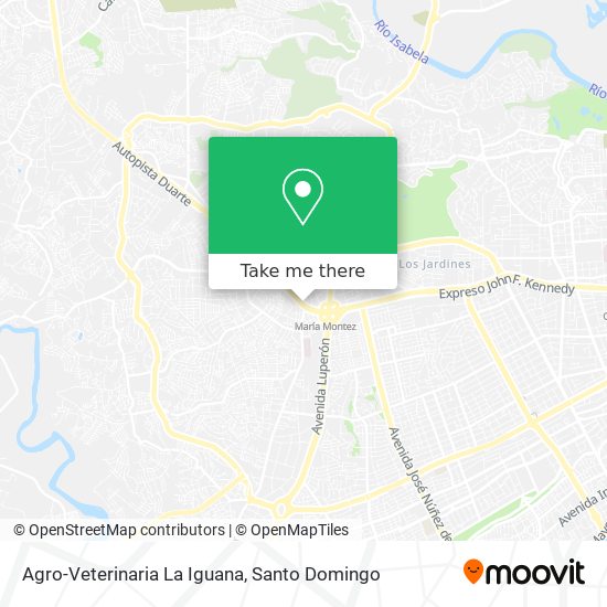 Agro-Veterinaria La Iguana map