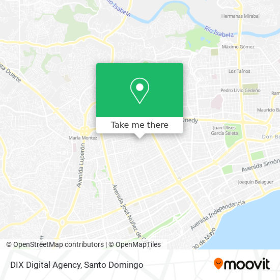 DIX Digital Agency map