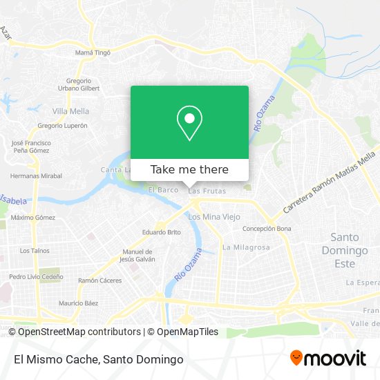 El Mismo Cache map