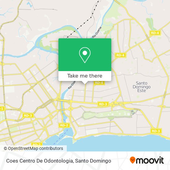 Coes Centro De Odontologia map
