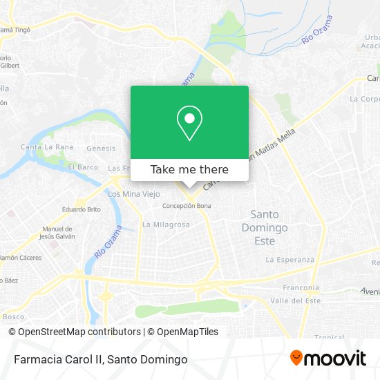 Mapa de Farmacia Carol II