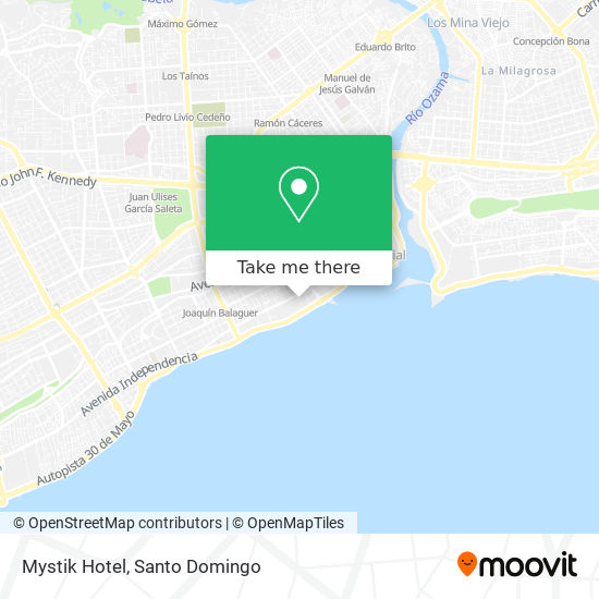 Mystik Hotel map