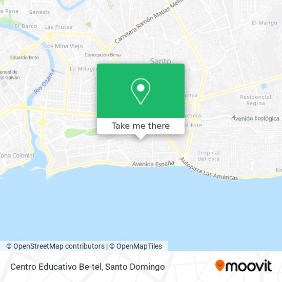 Centro Educativo Be-tel map