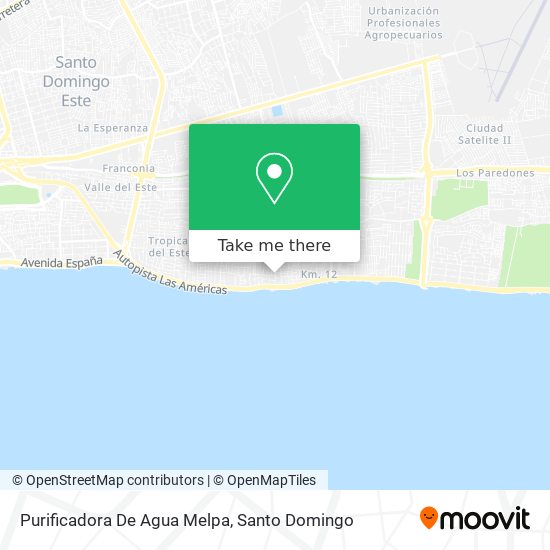 Purificadora De Agua Melpa map