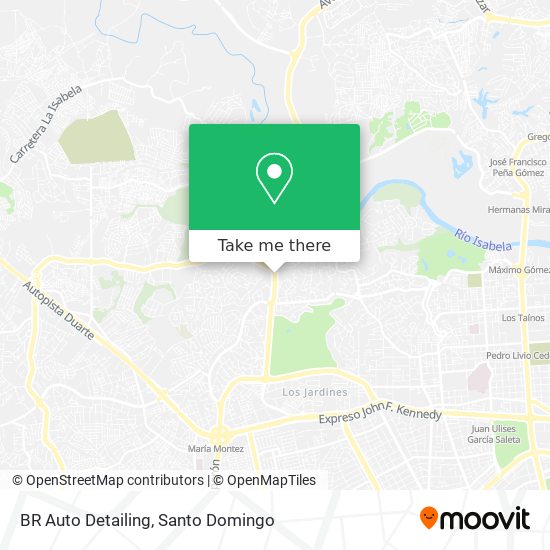 BR Auto Detailing map