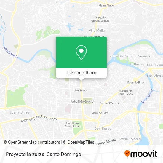 Mapa de Proyecto la zurza