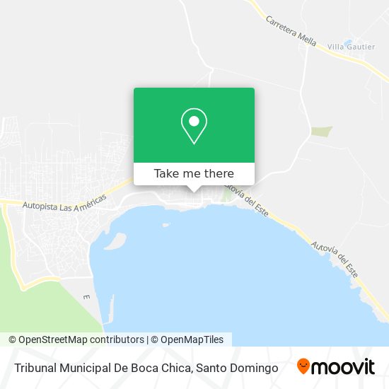 Tribunal Municipal De Boca Chica map