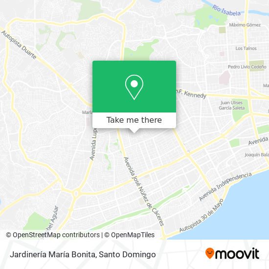 Jardinería María Bonita map