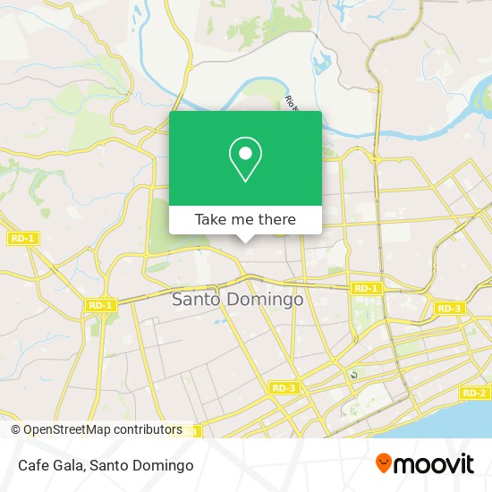 Cafe Gala map