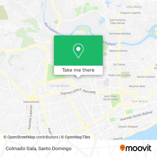 Colmado Gala map