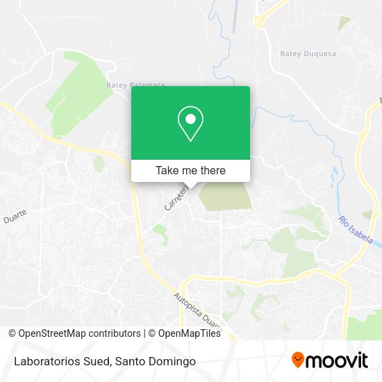 Laboratorios Sued map