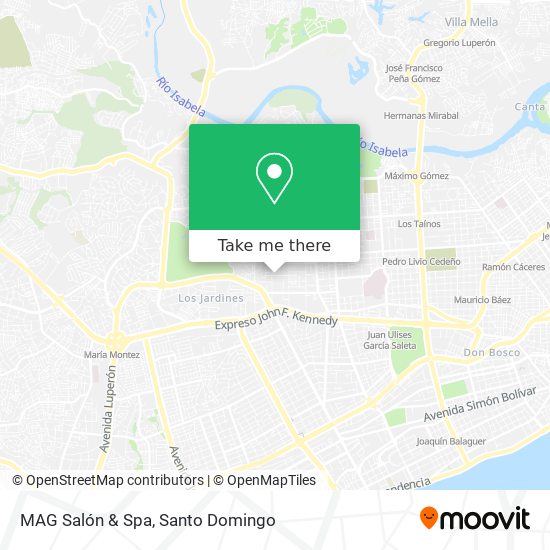 MAG Salón & Spa map