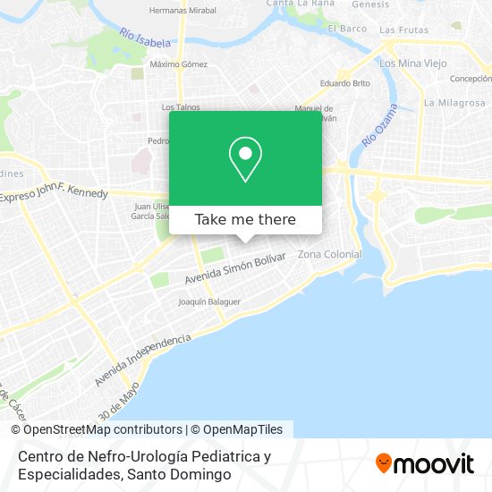 Centro de Nefro-Urología Pediatrica y Especialidades map