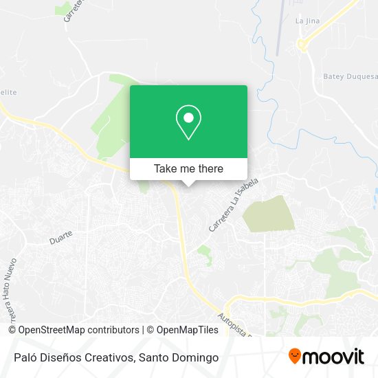 Paló Diseños Creativos map
