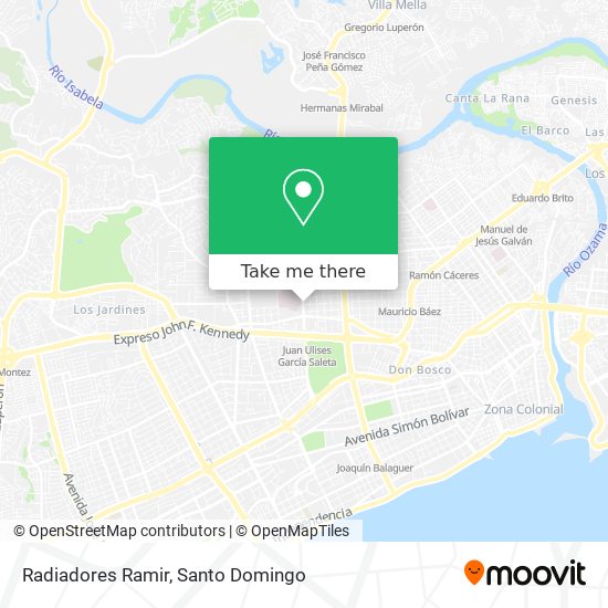 Radiadores Ramir map