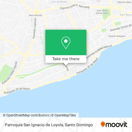 Parroquia San Ignacio de Loyola map