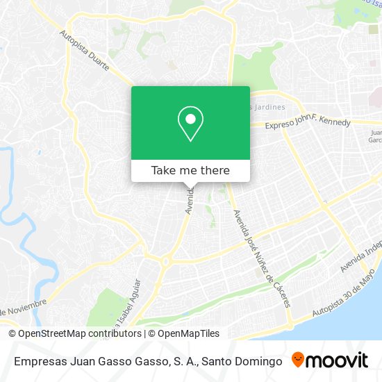 Mapa de Empresas Juan Gasso Gasso, S. A.