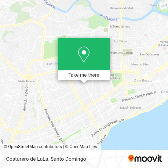 Mapa de Costurero de LuLa