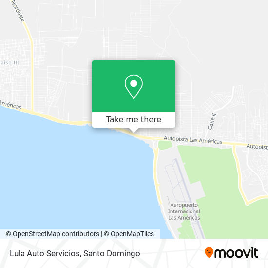 Lula Auto Servicios map