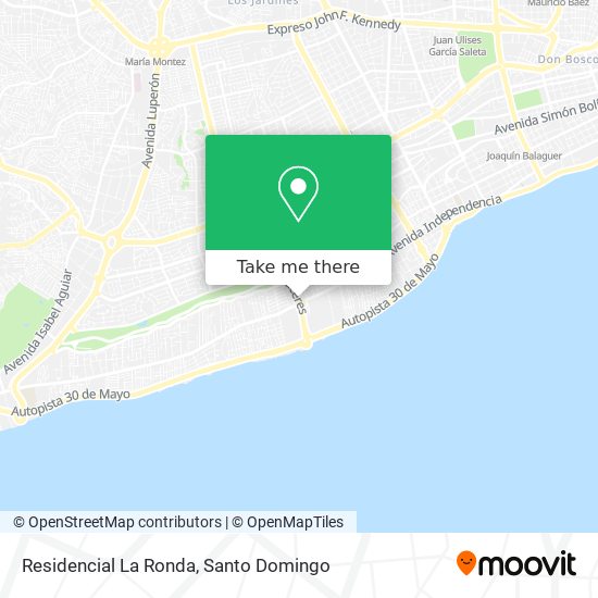 Residencial La Ronda map