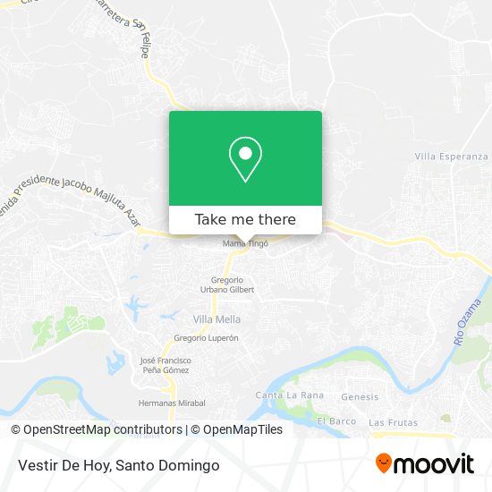 Vestir De Hoy map