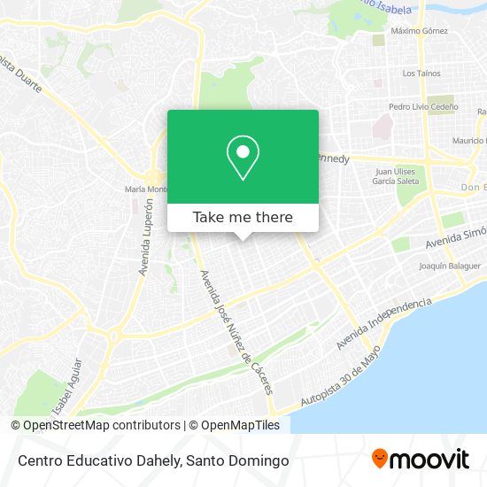 Centro Educativo Dahely map