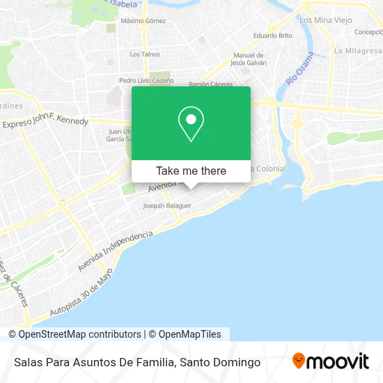 Salas Para Asuntos De Familia map