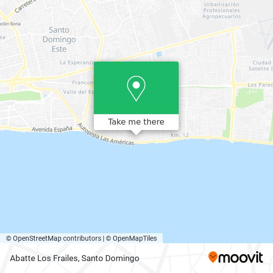 Mapa de Abatte Los Frailes