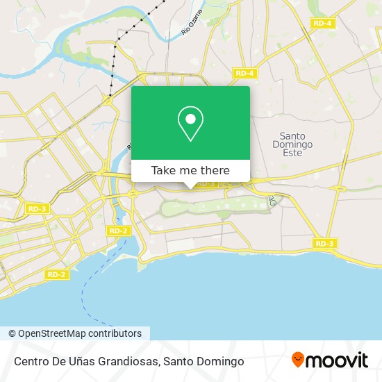 Centro De Uñas Grandiosas map