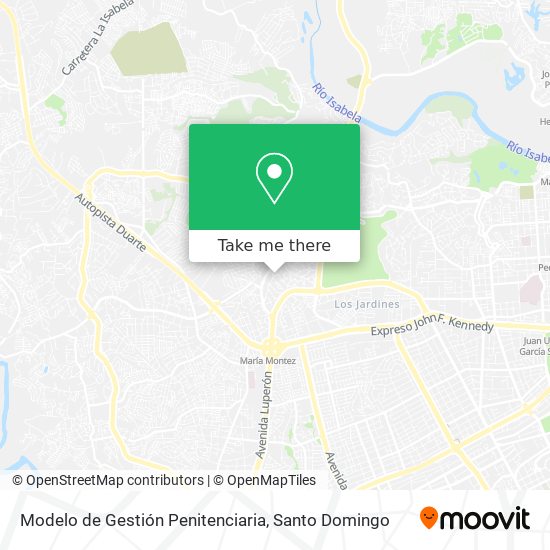 Mapa de Modelo de Gestión Penitenciaria