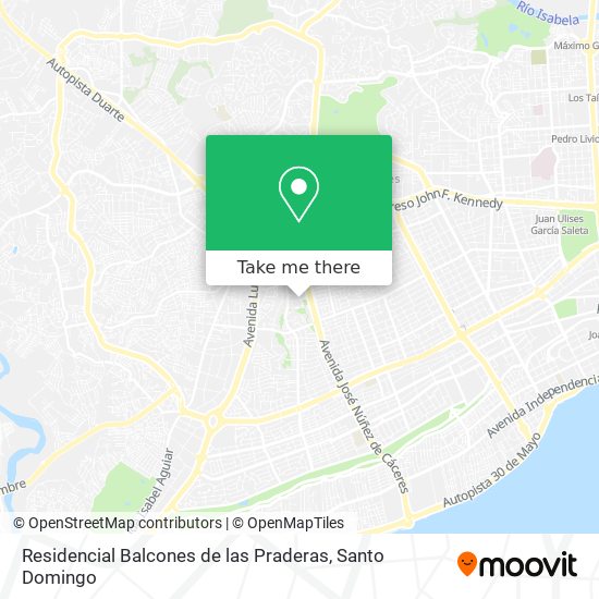 Residencial Balcones de las Praderas map