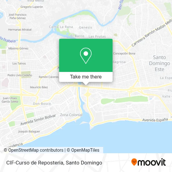 Mapa de CIF-Curso de Reposteria