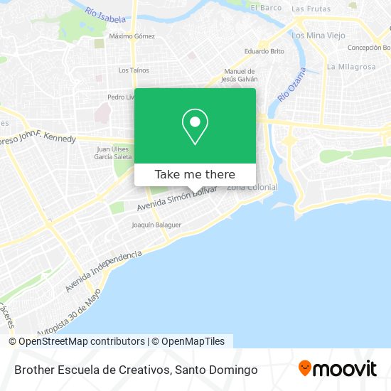 Brother Escuela de Creativos map